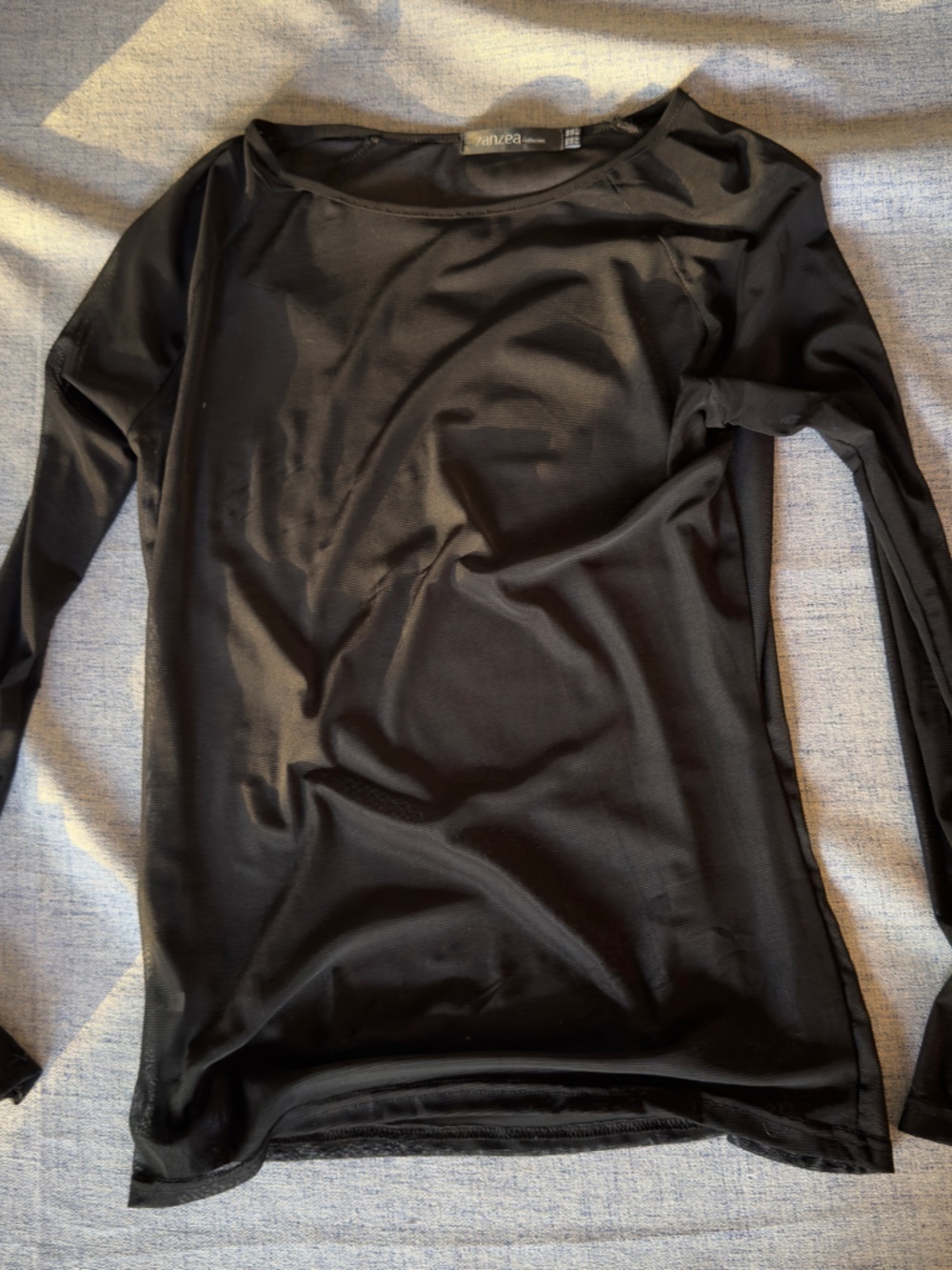 Zanzea Black Long Sleeve Top